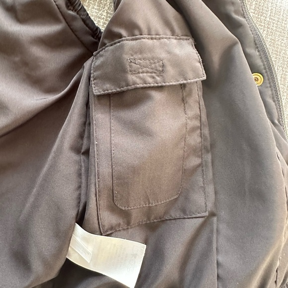 Calvin Klein Full Zip Puffer Vest detachable hood cell phone & secret pocket Sm - Picture 5 of 15